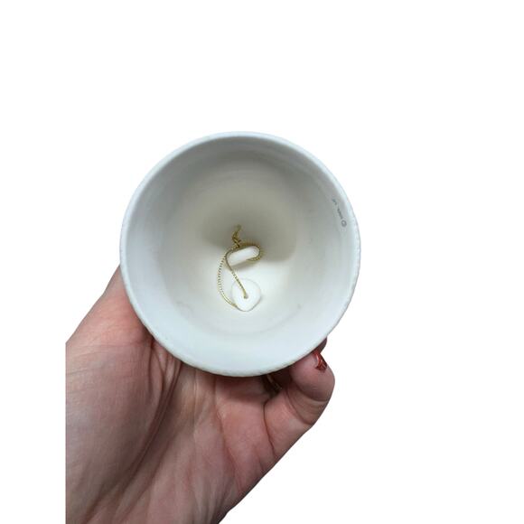 Hallmark Keepsake Porcelain Christmas Bell Ornament 2008 New - Picture 3 of 7